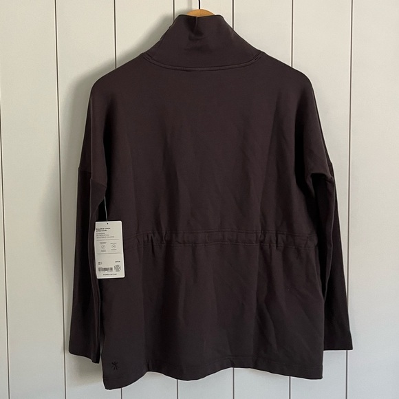 Athleta Balance Cinch Sweatshirt in Shale - Picture 3 of 3